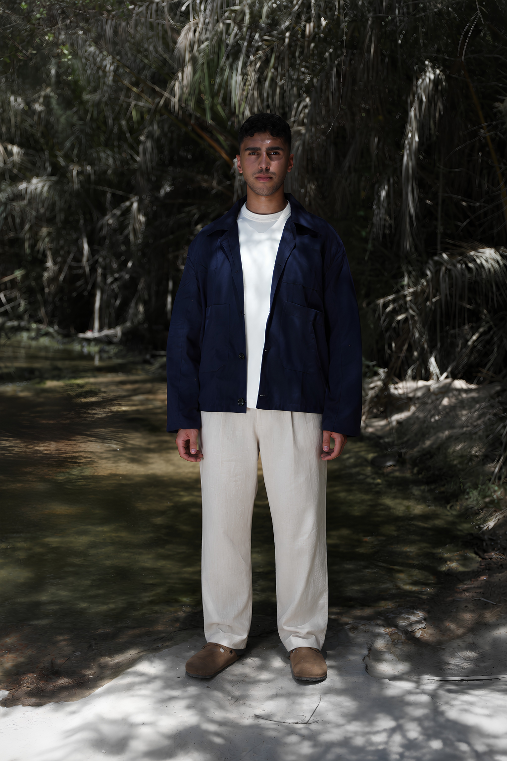 LIGHTWEIGHT LINEN OVERSHIRT