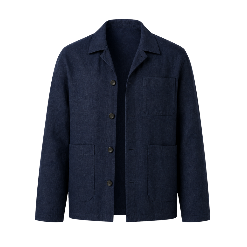 LIGHTWEIGHT LINEN OVERSHIRT