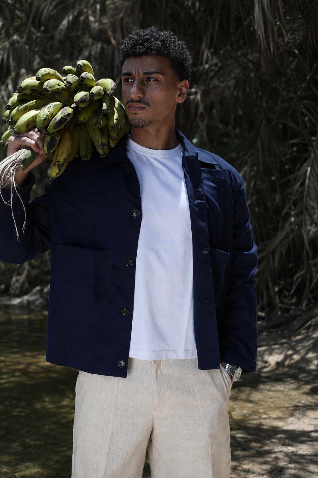 LIGHTWEIGHT LINEN OVERSHIRT