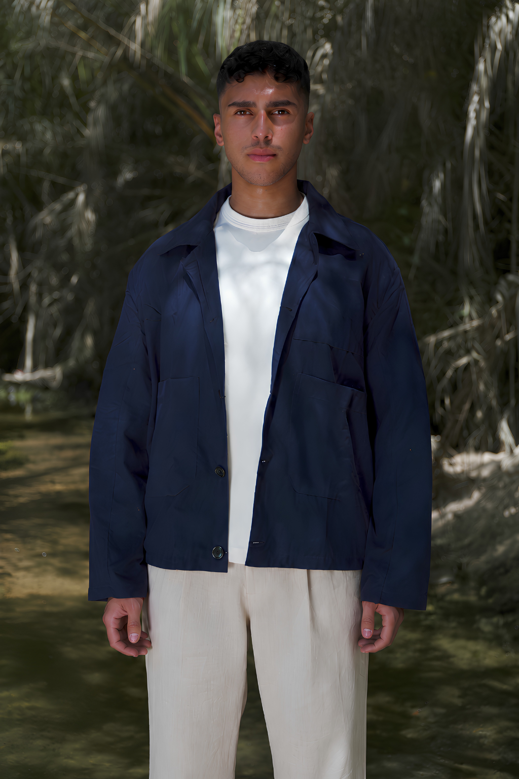 LIGHTWEIGHT LINEN OVERSHIRT